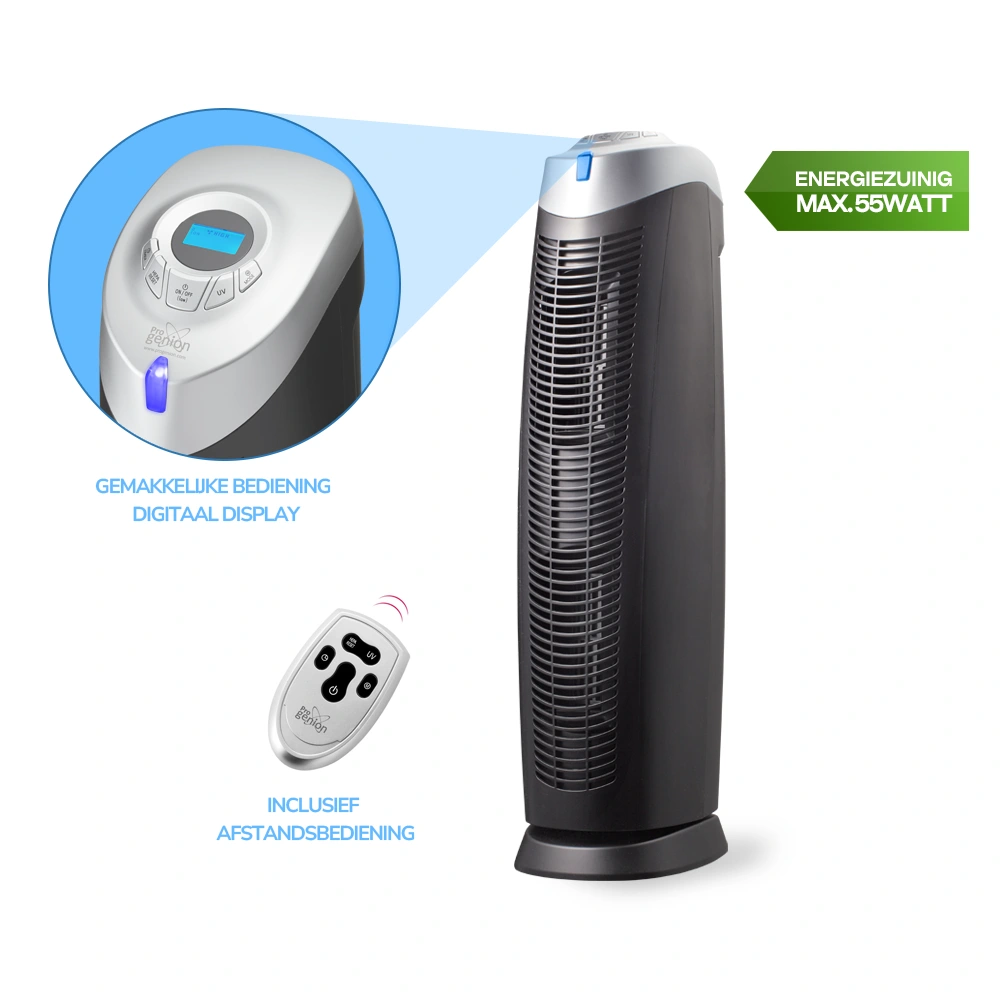 Handige bediening incl. afstandsbediening