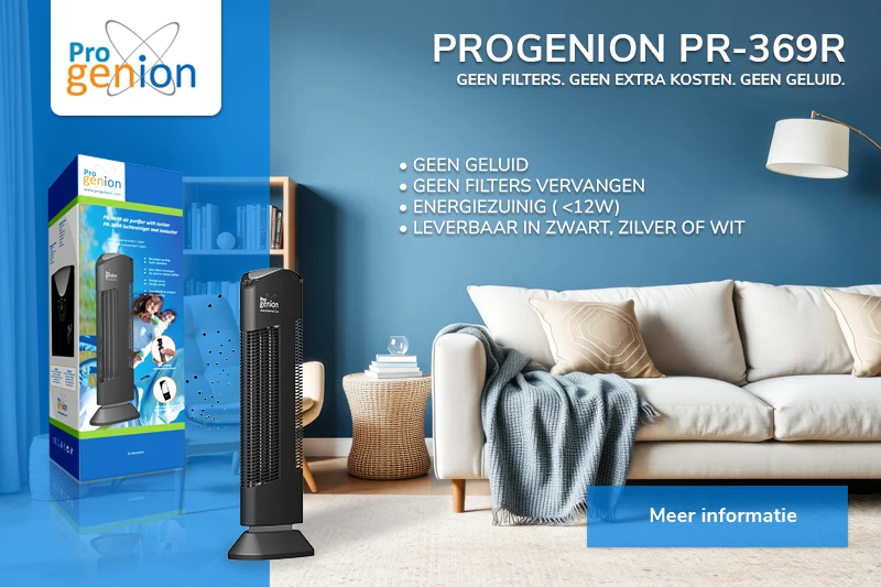 PR-369R | Luchtreiniger zonder filters vervangen